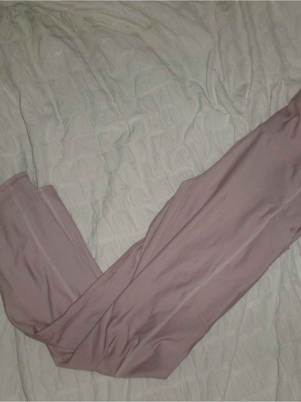 Fabletics Dusty Pink High-Rise Performance Leggings